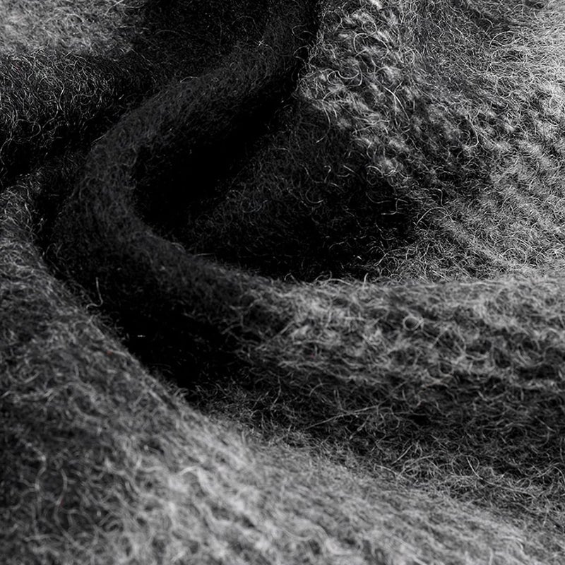 SKNSOFT Winter Wool Plaid Scarf for Men,Women Fashion Tartan Wrap Checkered Scarves - Image 3